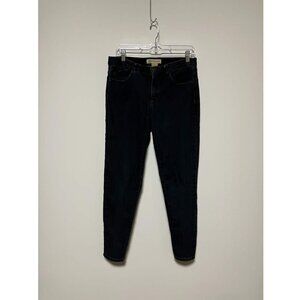 Democracy Ab Technology Tapered Leg Blue Jeans, Size 8, Women's, Dark Wash